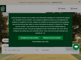 'leclub-golf.com' screenshot