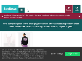 'seenews.com' screenshot