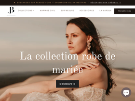 josephinebono.com homepage screenshot