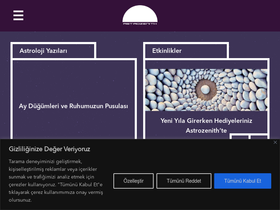 'astrozenith.com' screenshot