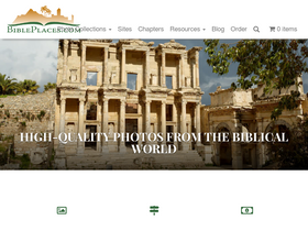 'bibleplaces.com' screenshot