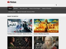 'flixgaze.com' screenshot