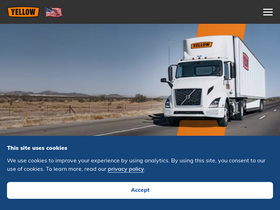 'myyellow.com' screenshot