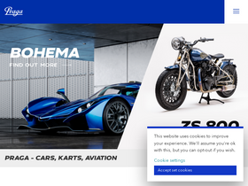 'pragaglobal.com' screenshot