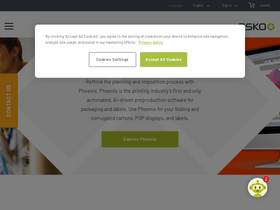 'esko.com' screenshot