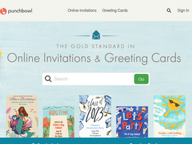 'punchbowl.com' screenshot