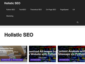 'holisticseo.digital' screenshot