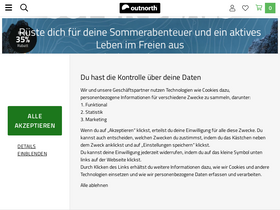 'outnorth.de' screenshot