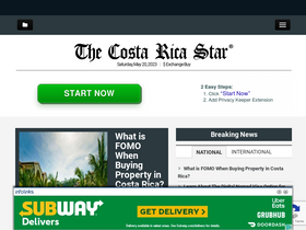 'news.co.cr' screenshot