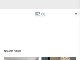 'ikz.de' screenshot