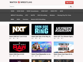 Watch hot sale wrestling apk