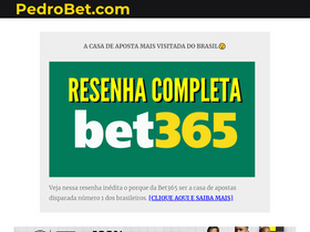 'pedrobet.com' screenshot