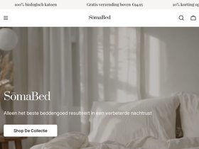 somabed.nl homepage screenshot