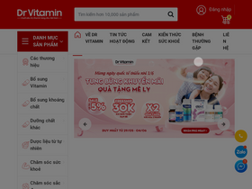 'drvitamin.vn' screenshot