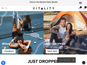 'shopvitality.com' screenshot