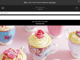 'royaldoultonoutlet.com.au' screenshot