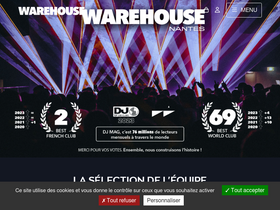 'warehouse-nantes.fr' screenshot