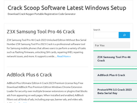 'crackscoop.com' screenshot