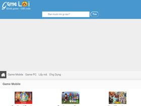 'gameloi.com' screenshot