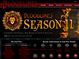'slbloodlines.com' screenshot