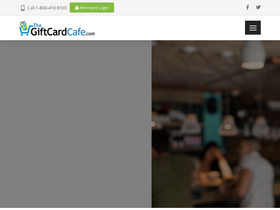 'thegiftcardcafe.com' screenshot