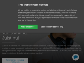 'luzac.nl' screenshot