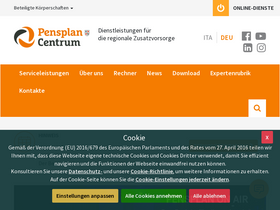 'pensplan.com' screenshot