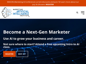 'marketingaiinstitute.com' screenshot