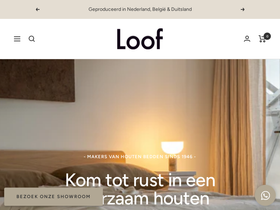 loof.nl homepage screenshot