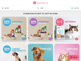 'dyrekassen.no' screenshot