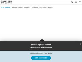 'gmuender-tagespost.de' screenshot