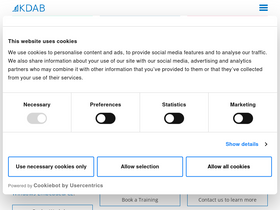 'kdab.com' screenshot