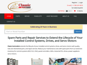 'classicautomation.com' screenshot