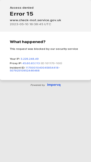 check-mot.service.gov.uk