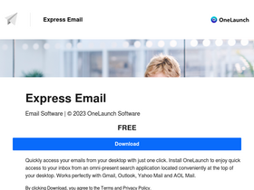 'getexpressemail.com' screenshot