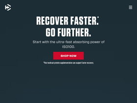 'dymatize.com' screenshot