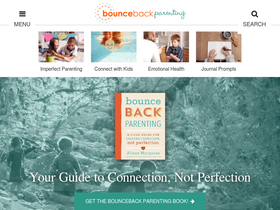 'bouncebackparenting.com' screenshot