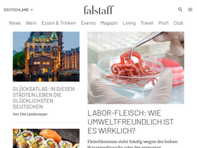 'falstaff.de' screenshot