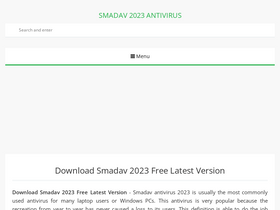 'smadav2020.me' screenshot