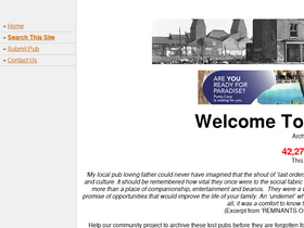 'closedpubs.co.uk' screenshot