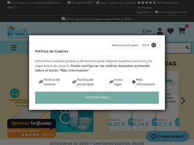 'thebath.es' screenshot