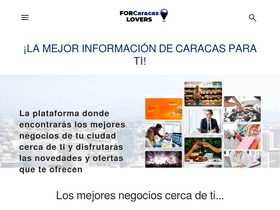 'forcaracaslovers.com' screenshot