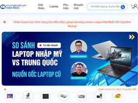 'trungtran.vn' screenshot