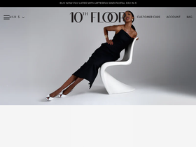 10th-floor.com homepage screenshot