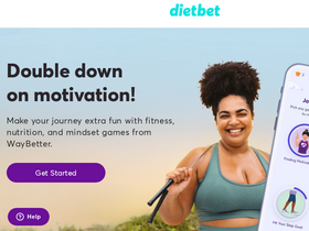 'dietbet.com' screenshot