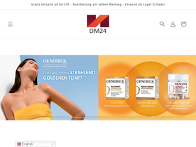 drogeriemarkt24.ch homepage screenshot