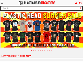 'plastichead.com' screenshot
