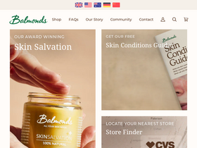 'balmonds.com' screenshot