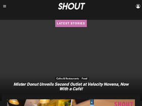 'shout.sg' screenshot