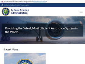 'av-info.faa.gov' screenshot